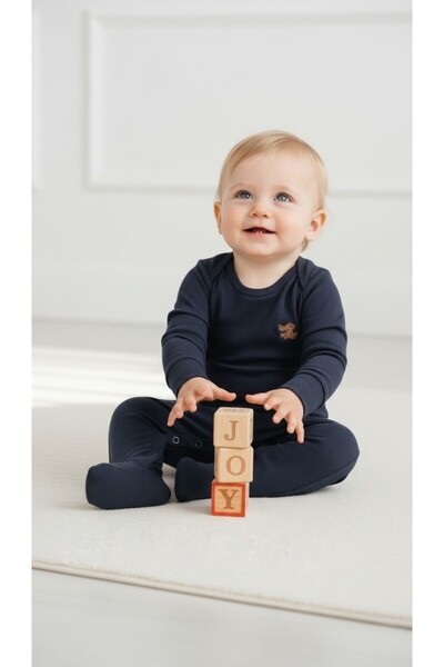 The Cotton Tail Bunny %100 Doğal Pamuk Unisex Bebek&Çocuk Tulum