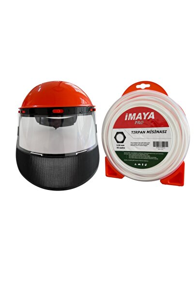 İMAYA BUHAR YAPMAZ TIRPAN MASKESİ + 3.50MM 40MT. 6 KÖŞE MİSİNA (2'Lİ EKONOMİK...
