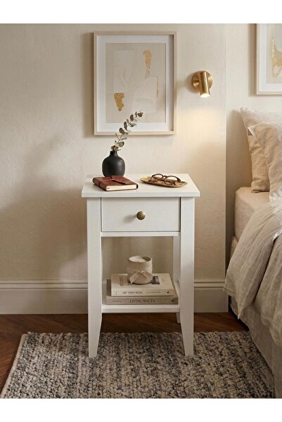 Epos Tek Çekmeceli Komodin yatak odası yan sehpa