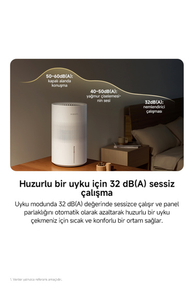 Xiaomi Smart Evaporative Humidifier Buharlaşmalı Antibakteriyel Hava Nemlendirici 4L (Xiaomi TR Garantili)