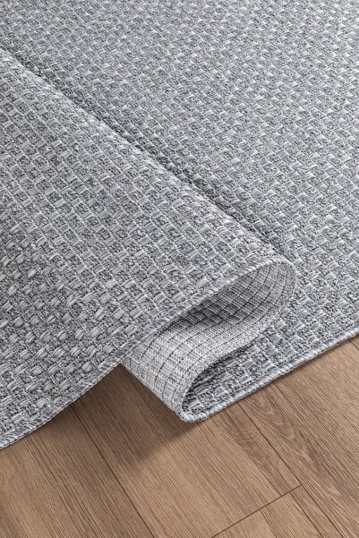 Valery Home Natura Premium Kalite Kaymaz Tabanlı Doğal Yıkanabilir Kilim Otur...