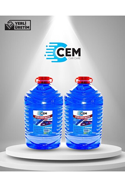CEM CAR CARE Cem Car Care Cam Suyu 5 Lt Antifriz Içerikli -20 2'li Avantaj Paket