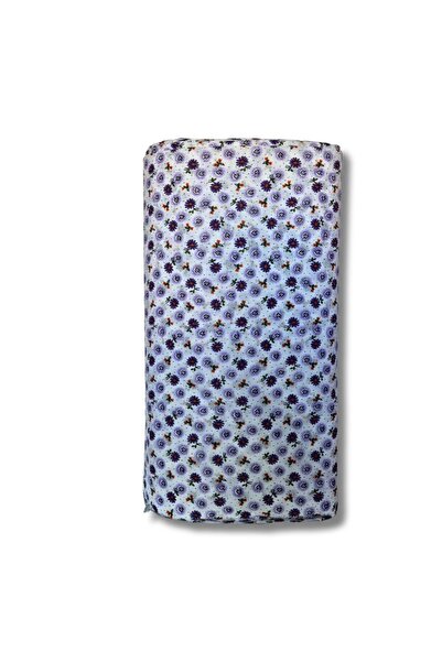Virginia TEX Rola Material Textil 35m, 80% Bumbac, Latime 90cm, Imprimeu Flor...