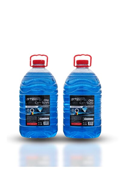 STEEP Oto Cam Suyu -20 Derece Antifriz İçerikli 5 Lt 2 Adet