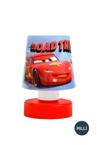 CARS Disney Cars Led Bas Çalış Gece Lambası (Pilli) 5401