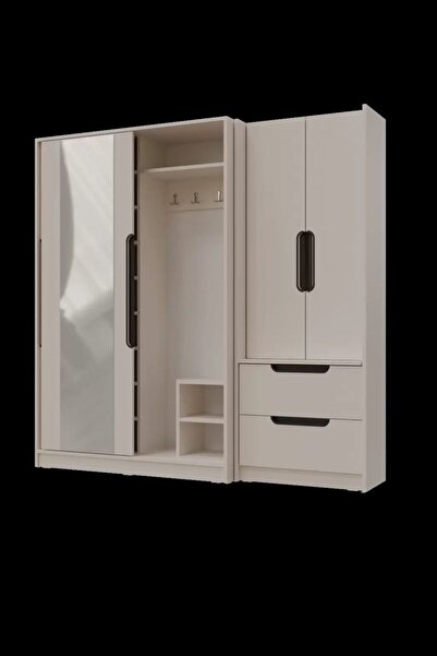 Abre 3026308 VİZON SİYAH SÜRGÜLÜ PORTMANTO SET