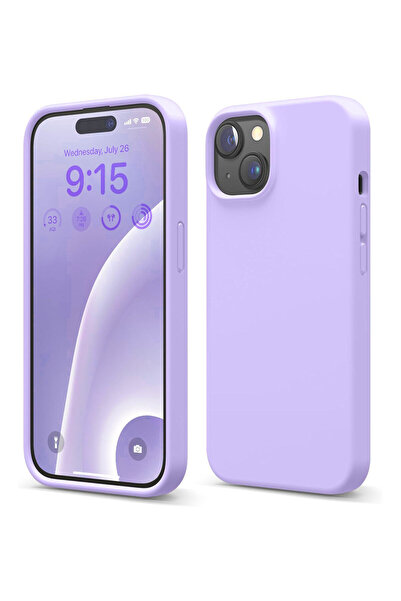 OEM Husa Silicon Soft Touch, Microfibra, Protectie Camere, pentru iPhone 15, ...