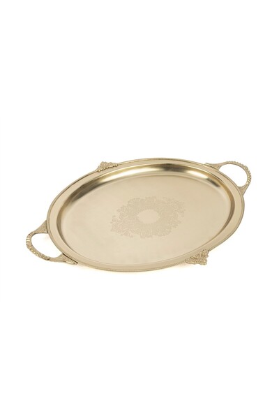 Mikasa Moor Pirinç İşlemeli Oval Tepsi 44x31cm