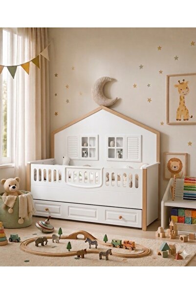 Cozibo Milano Mia Montessori Yavrulu Karyola Bebek Montessori 90x190 cm