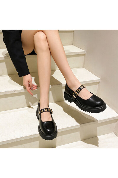 Tmall Pantofi sport damă, din piele ecologică, P1285, negri