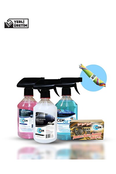 CEM CAR CARE Oto Iç Bakım Ve Temizlik Seti