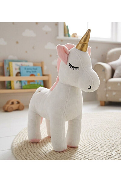 BaNaDa Oyuncak Uyku Arkadaşı Peluş Unicorn Figürlü Yastık 33 cm.