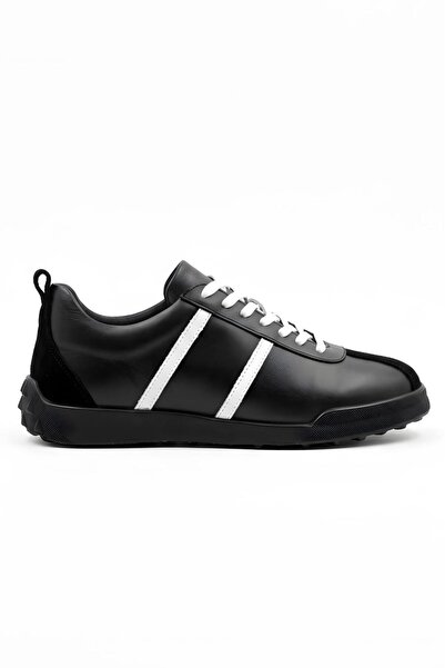 Ahmed Hamdi Bey Rodya Black Men's Leather Shoes