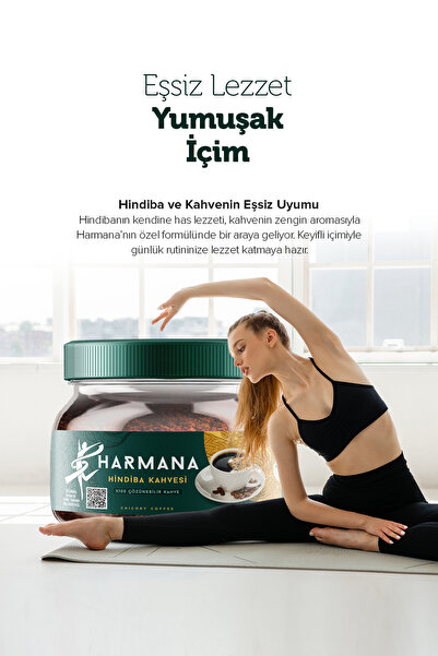 HARMANA Hindiba Kahvesi  1 Aylık - (60 Kullanım) Net 150gr