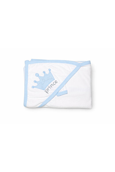 mini nana baby Βαμβακερή πετσέτα με κουκούλα και γάντι πλυσίματος για μωρά