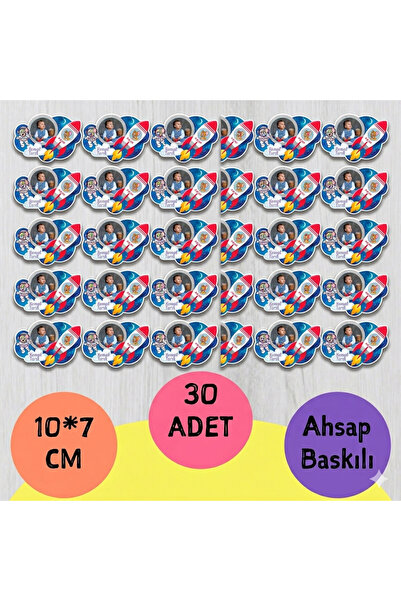 wonderlike Resimli Magnet 30 Adet