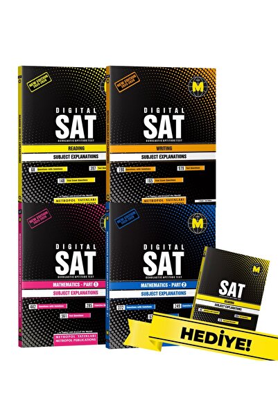 Metropol Yayınları Sat Set-1 (All Courses Book Set)