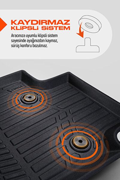 Panda Kılıf CHERY TİGGO 7 PRO 2023- SONRASI 4D HAVUZLU PASPAS TAKIMI