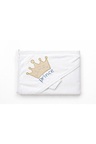 mini nana baby Βαμβακερή πετσέτα με κουκούλα και γάντι πλυσίματος για μωρά