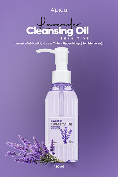 Missha Lavanta İçeren Hassas Ciltlere Uygun Makyaj Temizleme Yağı A'PIEU Lave...