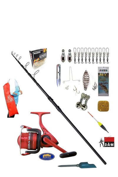 DAM XT1 Tele 360cm 3.00lbs Lineaeffe Ocean Master 50 Profesyonel Sazan Kıyı O...