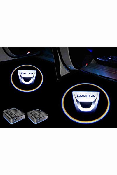 FEMEX Dacia Araçlar Için Pilli Yapıştırmalı Kapı Altı Led Logo