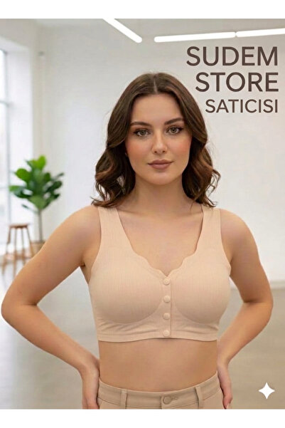 M.F.Ö LİNGERİE Σουτιέν με κουμπωτά κούμπωμα SUDEM STORE SATICISI