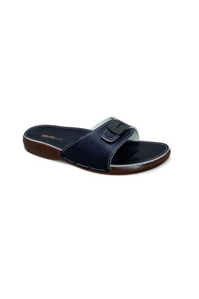Ceyo 6300I Navy Blue Orthopedic Men's Slippers
