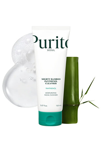 Purito Mighty Bamboo Hassas Ciltler Dahil Tüm Cilt Tipleri için Yüz Temizleme...