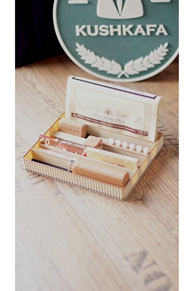 KushKafa Tabac Tray (Tütün Tepsisi) - Premium Tasarım Organizer