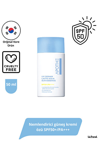 APOTHE الأشعة فوق البنفسجية CERA6X LACTO AQUA SUN ESS. عامل حماية من الشمس SP...