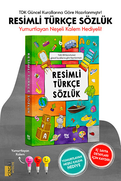 Parodi Yayınları Resimli Türkçe Sözlük | Açıklamalı – Örnek Cümleli