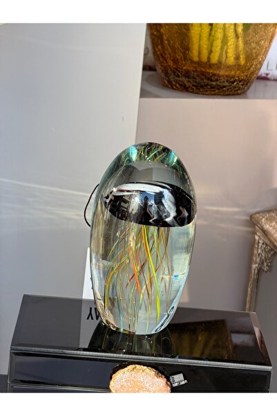 YASAR CONCEPT Jellyfish Cam Deniz Anası 12x12 Cm