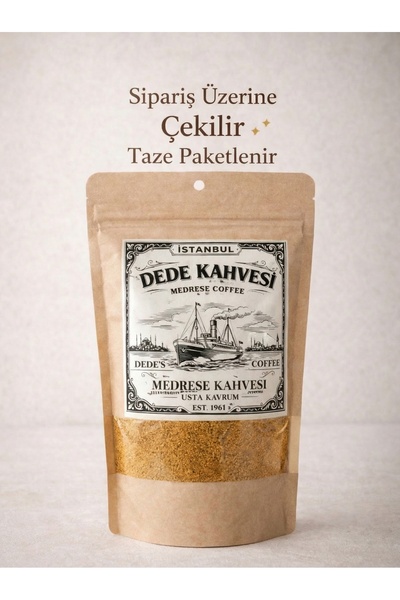 Dede Kahvesi Türk Kahvesi Medrese Serisi Nitelikli Kahve Taş Değirmen Az Kavr...