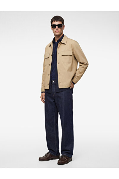 Koton Μπουφάν κανονικής εφαρμογής με γιακά πουκάμισου, τσέπες, μακριά μανίκια...