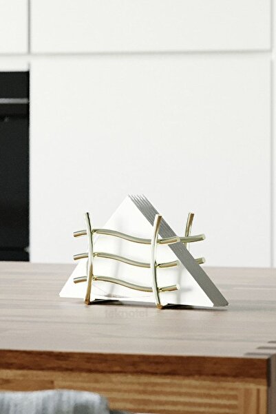 Tekno-tel Teknotel Θήκη Χαρτοπετσέτας Χρυσή MG305