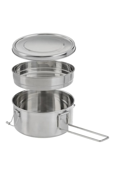 divendi-ro Cratiță din oțel inoxidabil, 2 compartimente, capacitate 1L, trans...