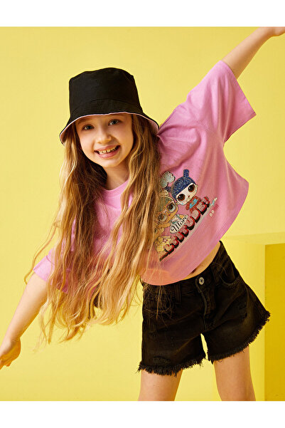 Koton Lol Licensed Printed T-Shirt Βαμβακερό