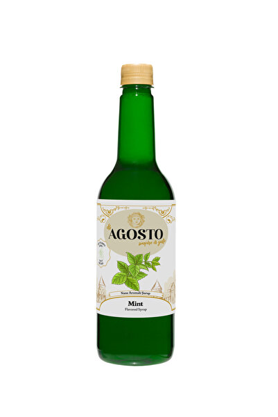 AGOSTO Nane (Mint) Şurup 750 ml-Kahve Şurubu