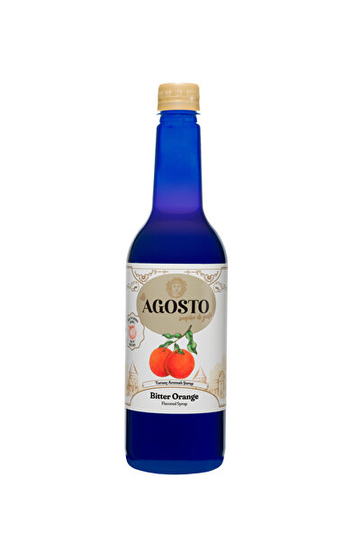 AGOSTO Turunç (Bitter Orange) Aromalı Kahve Şurubu-750 ml