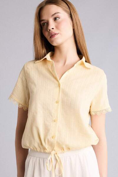 DeFacto Βρεφικό πουκάμισο με υφή γιακά H0208AX26SP