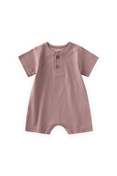 Cigit 0-3 Years Corded Copper Jumpsuit