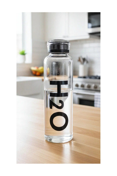 Rossel Premium Borosilikat Cam Matara 500 Ml Siyah H2o81460