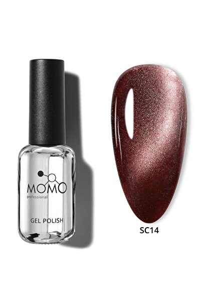 MOMO professional Korean Silky Cat Eye Gel Polish, Kedi Gözü Kalıcı Oje, SC14...