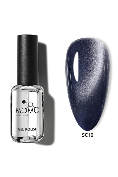 MOMO professional Korean Silky Cat Eye Gel Polish, Kedi Gözü Kalıcı Oje, SC16...