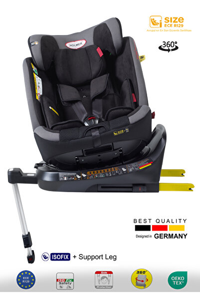 Holmer Aero 3d Legfix I-size (360° DÖNEBİLİR) 0-36kg /sps/sıp/latch Isofix Oto Koltuğu
