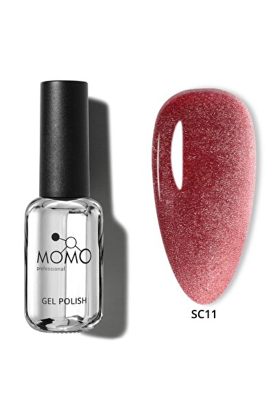 MOMO professional Korean Silky Cat Eye Gel Polish, Kedi Gözü Kalıcı Oje, SC11...