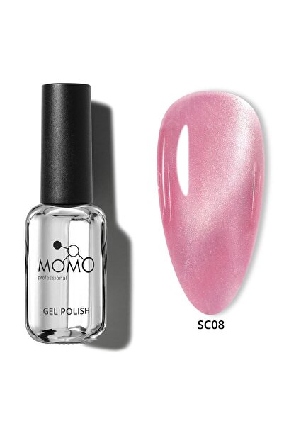 MOMO professional Korean Silky Cat Eye Gel Polish, Kedi Gözü Kalıcı Oje, SC08...