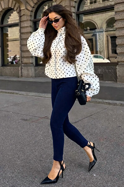 Madmext Ναυτικό μπλε εφαρμοστό κολάν κατάδυσης premium MG2793