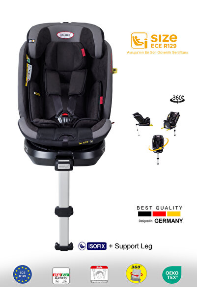 Holmer Aero 3d Legfix I-size (360° DÖNEBİLİR) 0-36kg /sps/sıp/latch Isofix Oto Koltuğu
